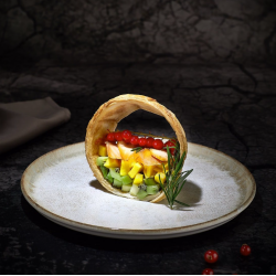 Сервиз за храненe By Bone Smooth Ambience Yellow 18 части